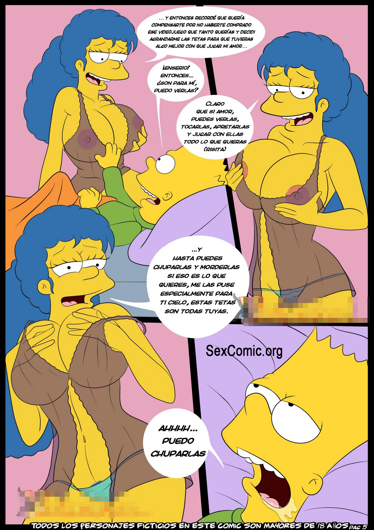 Cartoon porno Simpsons Bart