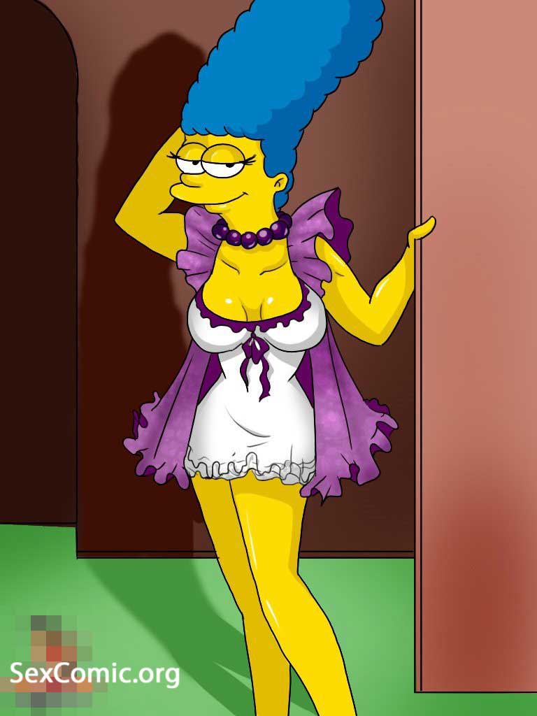 Marge y Homero Simson Teniendo Relaciones -los-simpsons-xxx-porno-imagenes-cogiendo-follando-marge-desnuda-video (3)