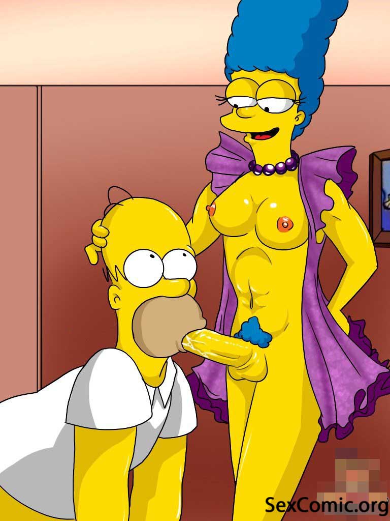 Marge y Homero Simson Teniendo Relaciones -los-simpsons-xxx-porno-imagenes-cogiendo-follando-marge-desnuda-video (5)