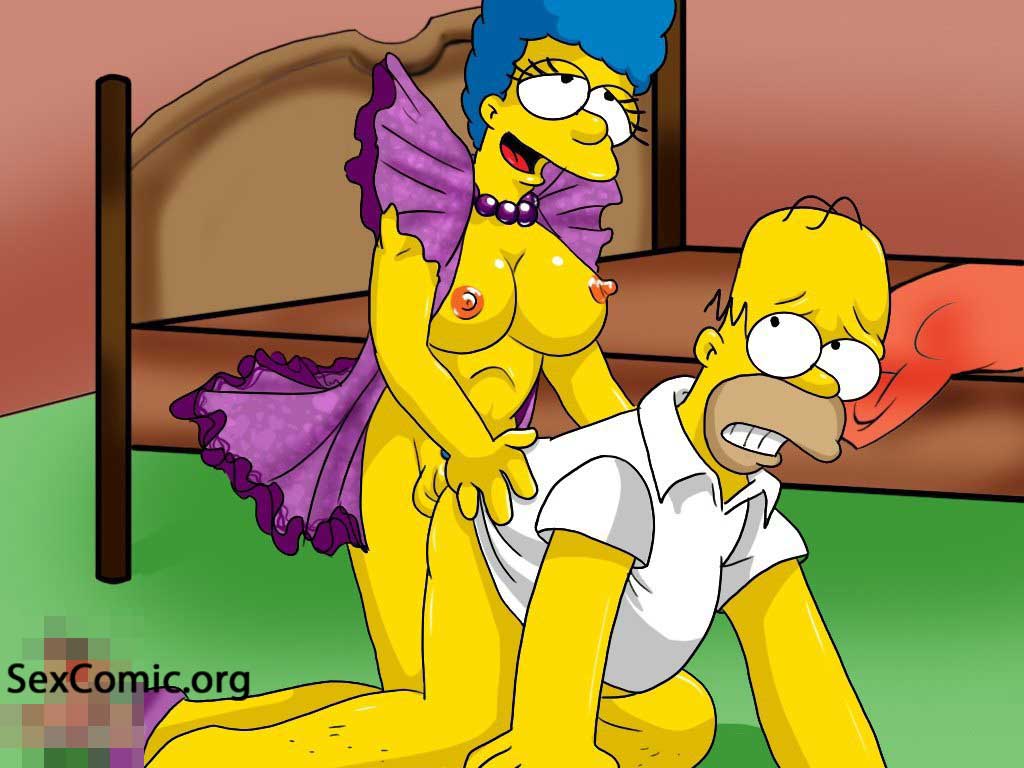 Marge y Homero Simson Teniendo Relaciones -los-simpsons-xxx-porno-imagenes-cogiendo-follando-marge-desnuda-video (6)