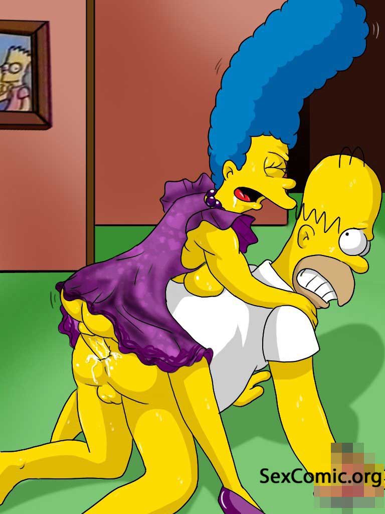 Marge y Homero Simson Teniendo Relaciones -los-simpsons-xxx-porno-imagenes-cogiendo-follando-marge-desnuda-video (9)